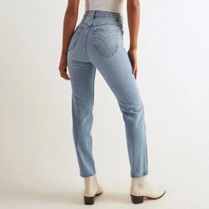 ROLLA'S Dusters Light Wash Denim High-Rise Slim Jeans